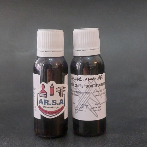 رنگ جوهری پایه رزین بنفش