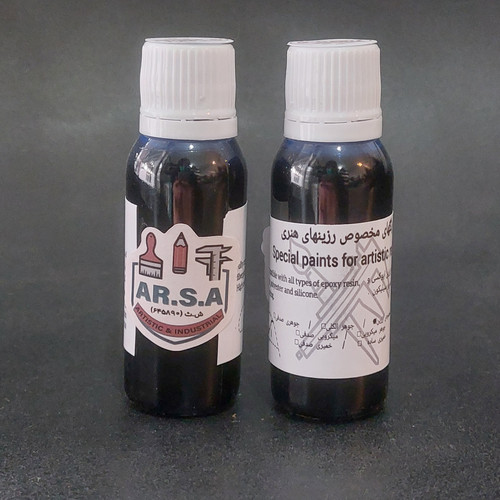 رنگ جوهری الکلی آبی