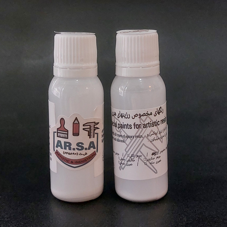 رنگ جوهری میکروبی سفید