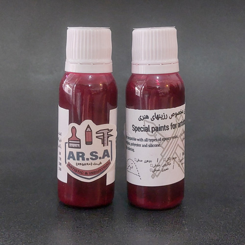 رنگ جوهری میکروبی قرمز